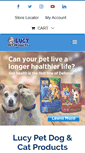 Mobile Screenshot of lucypetproducts.com